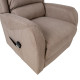 Кресло BARRY 77x90xH106см, электрическое, коричневое