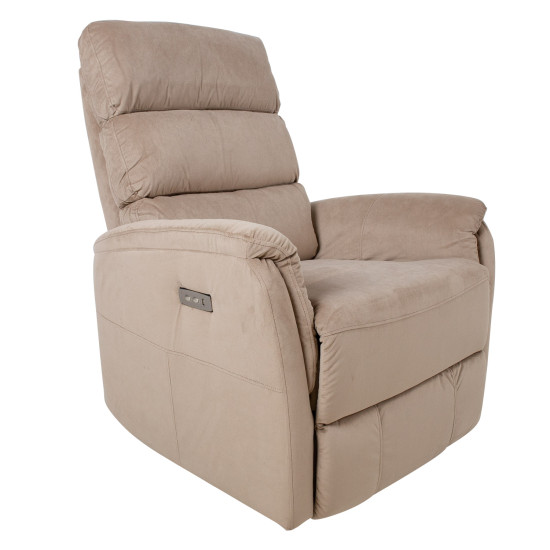 Кресло BARCLAY 79x86xH105см, электрическое, светло-коричневое Кресло BARCLAY 79x86xH105см, электрическое, светло-коричневое