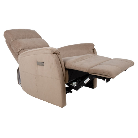 Кресло BARCLAY 79x86xH105см, электрическое, светло-коричневое Кресло BARCLAY 79x86xH105см, электрическое, светло-коричневое