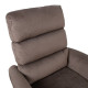 Кресло BARCLAY 79x86xH105см, электрическое, коричневое