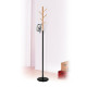 Grīdas pakaramais FOREST D28xH180cm, materiāls: tērauds/koks, krāsa: melns/dabīgs