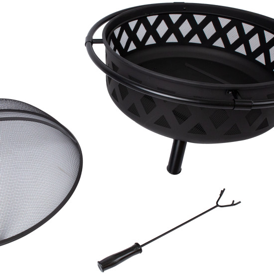 Очаг для огня MERCURY D91,4xH40см Очаг для огня MERCURY D91,4xH40см
