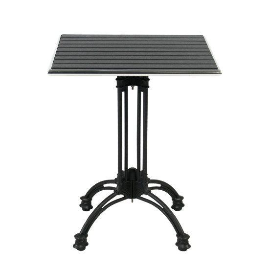 Ножка для стола CAFE 61x61xH72см, черная