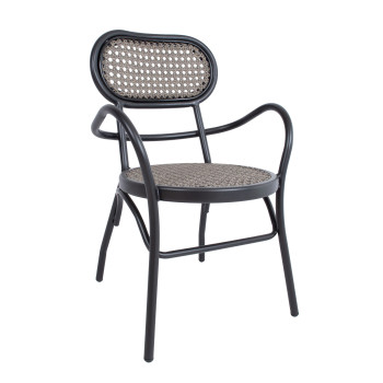 Aiatool BOLGHERI 56x62xH83cm, pruun/must Aiatool BOLGHERI 56x62xH83cm, pruun/must