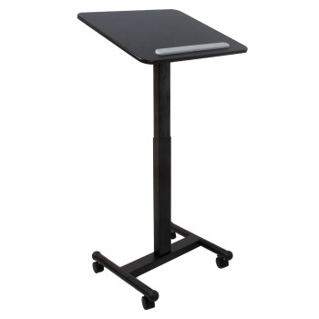 Mobiililaud ERGO 60x52cm, must Mobiililaud ERGO 60x52cm, must