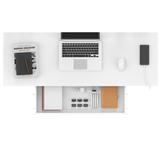 Письменный стол ERGO с 1 мотором 120x60см, белый Письменный стол ERGO с 1 мотором 120x60см, белый
