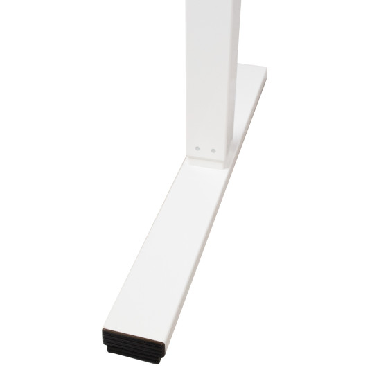 Письменный стол ERGO с 1 мотором 120x60xH73-121см, белый/дуб Письменный стол ERGO с 1 мотором 120x60xH73-121см, белый/дуб