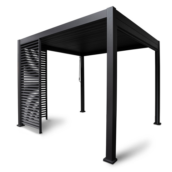 Жалюзи для навеса MIRADOR 93x235см, тёмно-серые Жалюзи для навеса MIRADOR 93x235см, тёмно-серые