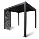 Жалюзи для навеса MIRADOR 93x235см, тёмно-серые Жалюзи для навеса MIRADOR 93x235см, тёмно-серые