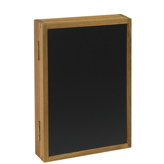 Atslēgu skapis ar vāku MONDEO 42x30cm, koks: ozols, apdare: ieeļots Atslēgu skapis ar vāku MONDEO 42x30cm, koks: ozols, apdare: ieeļots