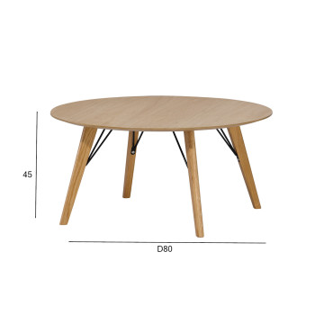 Külglaud HELENA D80xH45cm, lauaplaat: tamme spoon MDF, viimistlus: lakitud, jalad: täispuit Külglaud HELENA D80xH45cm, lauaplaat: tamme spoon MDF, viimistlus: lakitud, jalad: täispuit