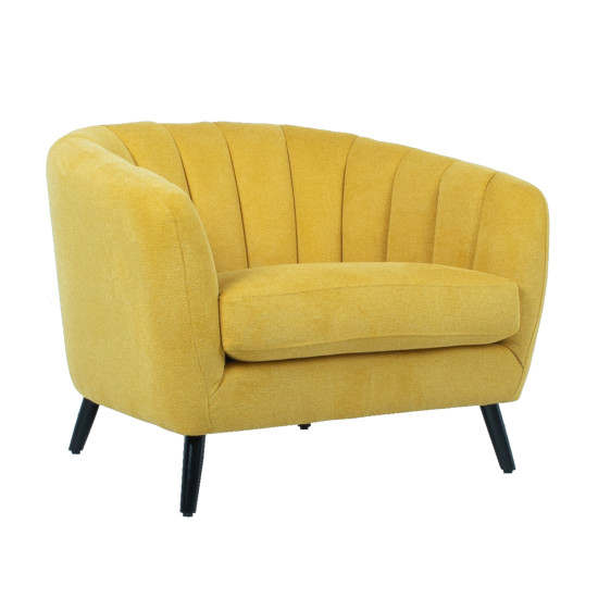 Кресло MELODY 100x88xH76см, желтое Кресло MELODY 100x88xH76см, желтое