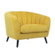 Кресло MELODY 100x88xH76см, желтое Кресло MELODY 100x88xH76см, желтое