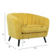 Кресло MELODY 100x88xH76см, желтое Кресло MELODY 100x88xH76см, желтое