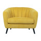 Кресло MELODY 100x88xH76см, желтое Кресло MELODY 100x88xH76см, желтое