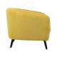 Кресло MELODY 100x88xH76см, желтое Кресло MELODY 100x88xH76см, желтое