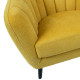 Кресло MELODY 100x88xH76см, желтое Кресло MELODY 100x88xH76см, желтое