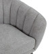Кресло MELODY 100x88xH76см, серое Кресло MELODY 100x88xH76см, серое