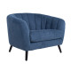 Atpūtas krēsls MELODY 100x88xH76cm, zils Atpūtas krēsls MELODY 100x88xH76cm, zils