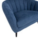 Atpūtas krēsls MELODY 100x88xH76cm, zils Atpūtas krēsls MELODY 100x88xH76cm, zils