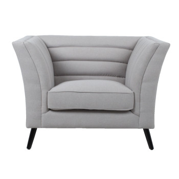 Кресло PIANO 112x87xH77см, светло-серый