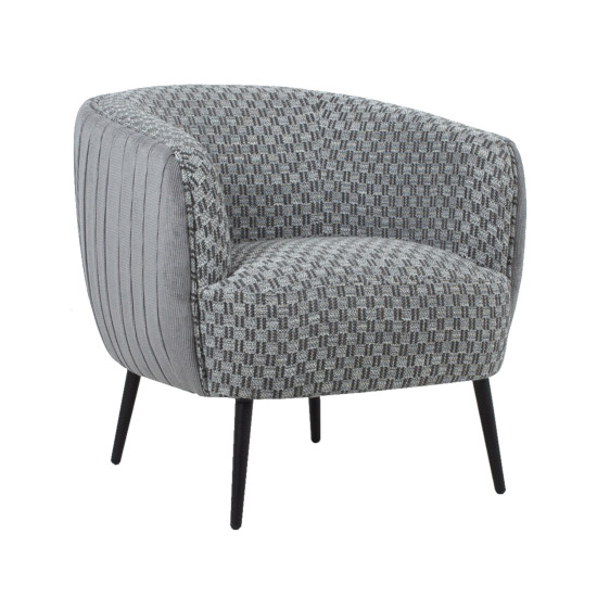 Кресло ACCENT 77x80xH74см, серое Кресло ACCENT 77x80xH74см, серое
