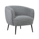 Кресло ACCENT 77x80xH74см, серое Кресло ACCENT 77x80xH74см, серое