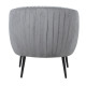 Кресло ACCENT 77x80xH74см, серое Кресло ACCENT 77x80xH74см, серое