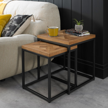 Öökappide komplekt INDUS 2tk, mosaiik lauaplaat, metallraam Öökappide komplekt INDUS 2tk, mosaiik lauaplaat, metallraam