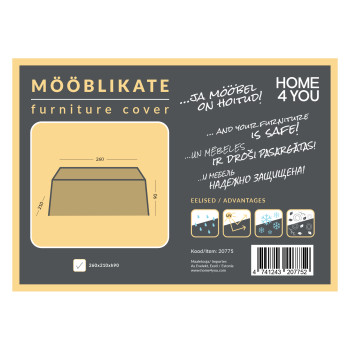 Mööblikate 260x210x90cm, veekindel Mööblikate 260x210x90cm, veekindel