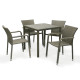 Krēsls LARACHE 57x61xH83cm, bēšs Krēsls LARACHE 57x61xH83cm, bēšs