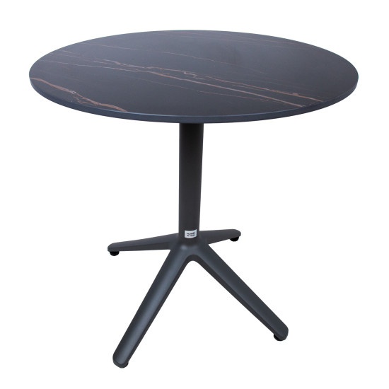 Galds BEIDA ar akmens virsmu D70xH72cm