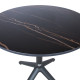 Galds BEIDA ar akmens virsmu D70xH72cm