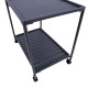 Тележка сервировочная MAGIC 88x44xH80см, тёмно-серая