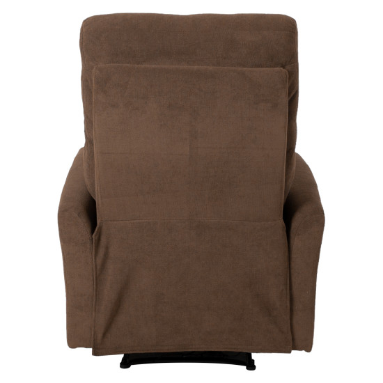 Atpūtas krēsls SAHARA ar elektrisko mehānismu 79x90xH102cm, šokolādes brūns Atpūtas krēsls SAHARA ar elektrisko mehānismu 79x90xH102cm, šokolādes brūns
