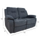 Диван-кресло DIXON с ручным механизмом 155x95xH102см, темно-серый
