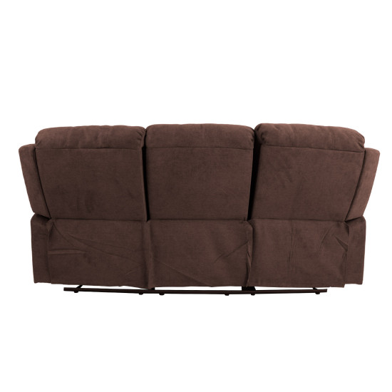 Диван-кресло DIXON с ручным механизмом 210x95xH102см, коричневый Диван-кресло DIXON с ручным механизмом 210x95xH102см, коричневый