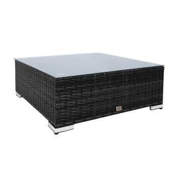 Кофейный столик SEVILLA NEW 71x71xH30cm, черный Кофейный столик SEVILLA NEW 71x71xH30cm, черный