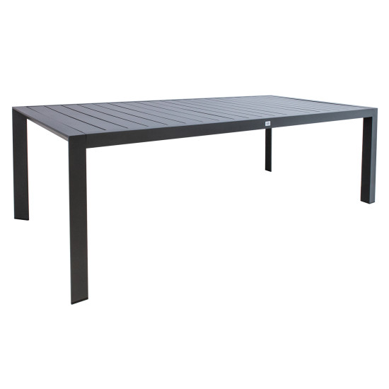 Galds TOMSON 216x100xH73cm, tumši pelēks