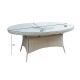 Стол ASCOT 180x120xH75см, серый