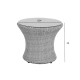Kafijas galdiņš ASCOT D56xH46cm, pelēks