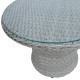 Kafijas galdiņš ASCOT D56xH46cm, pelēks