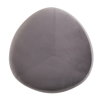 Тумба UMI 66x66xH36cm, серый бархат Тумба UMI 66x66xH36cm, серый бархат