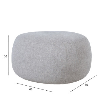 Тумба UMI 66x66xH36cm, светло-серый Тумба UMI 66x66xH36cm, светло-серый