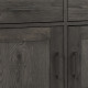 Комод TURIN 46,5x110xH82см, с 2 дверьми и 2 ящиками, материал: дуб, цвет: дымчатый дуб, обработка: промасленный Комод TURIN 46,5x110xH82см, с 2 дверьми и 2 ящиками, материал: дуб, цвет: дымчатый дуб, обработка: промасленный