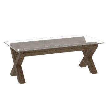 Diivanilaud TURIN 121,6x60,6xH43cm, klaasplaat, heledast tammepuidust jalad Diivanilaud TURIN 121,6x60,6xH43cm, klaasplaat, heledast tammepuidust jalad