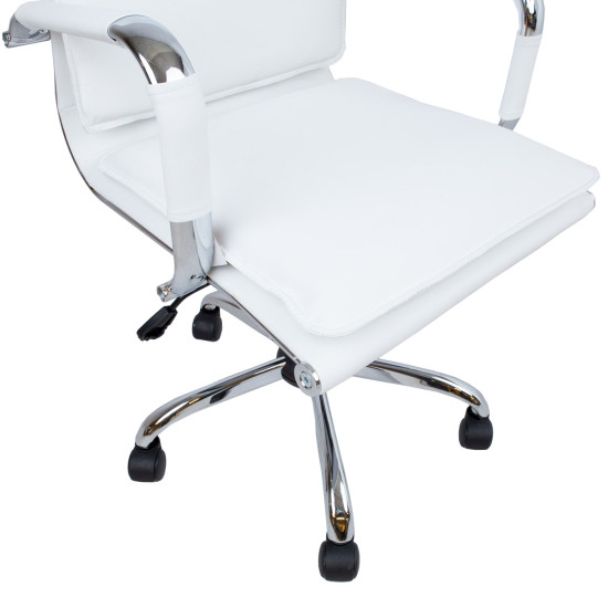 Biroja krēsls ULTRA 55x63xH93-103cm, balts Biroja krēsls ULTRA 55x63xH93-103cm, balts