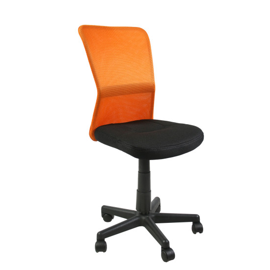 Darba krēsls BELICE melns/oranžs Darba krēsls BELICE melns/oranžs