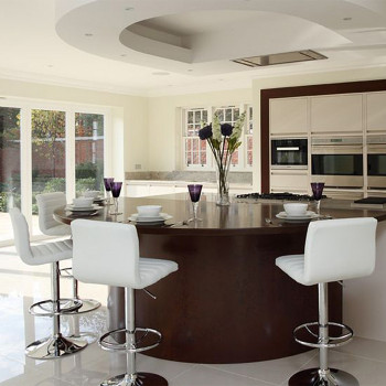 Барный стул AURA 42x46xH88-109cм, цвет: белый Барный стул AURA 42x46xH88-109cм, цвет: белый