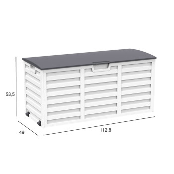 Ящик для хранения ALISA 265L, серый / черный Ящик для хранения ALISA 265L, серый / черный